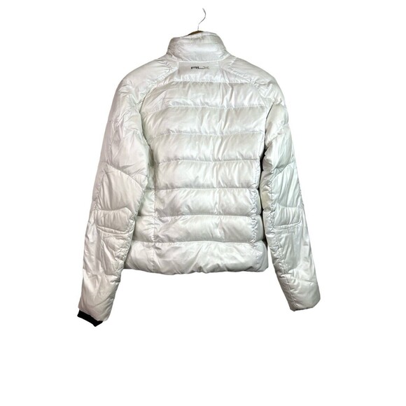 Ralph Lauren RLX Down Puffer Zip White Jacket Women’s Size S - Picture 2 of 13